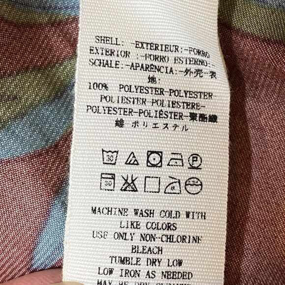 Free People sz L Silky Nights Button Up Tunic - Picture 15 of 15